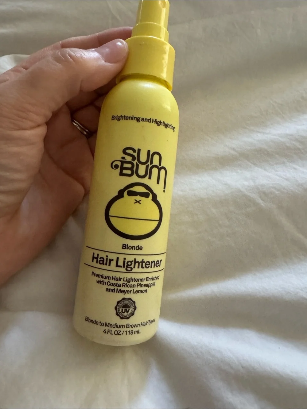 Blonde Hair Lightener Spray - Yellow